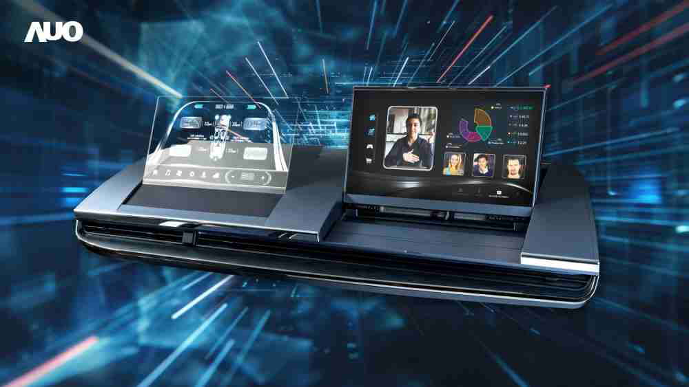 汇旺支付Micro LED Display HMI解决方案打造透明Micro LED前座仪表，，，呈现信息并保留驾驶视野开阔；亦为副驾驶座乘客打造收放自如的Micro LED屏幕，，，，在不影响显示质量的前提于显示区内建镜头，，，，让用户能与视讯对象直接眼神接触，，提供绝佳的双向沟通体验