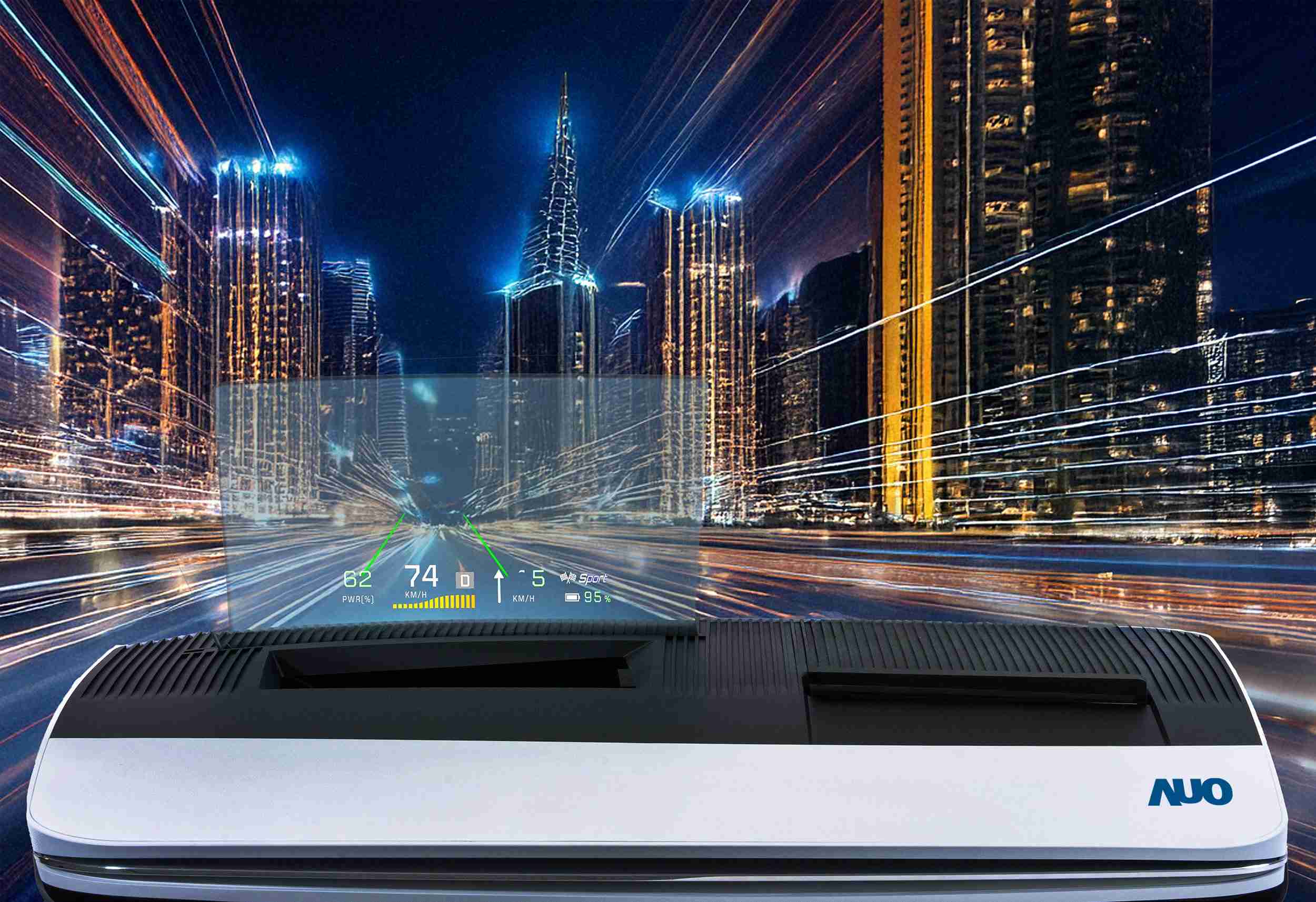 汇旺支付推出13吋Micro LED抬头显示器，，，提供高入眼亮度、、、、高色彩饱和度的显示质量，，在阳光下或黑暗中都清晰可见，，并利用Micro LED模块体积小的优势，，，，解决车用空间有限的痛点